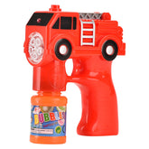Multi-hole Fire Truck Bubble Gun with Lights